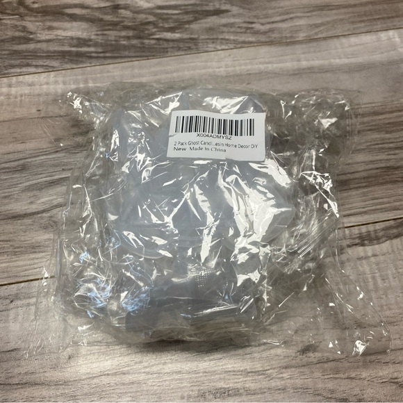 2 Pack Ghost Candle Molds 3D Halloween Candle Molds Silicone Candle Soap New - Picture 4 of 4